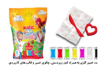 خمیر بازی کنکو مدل جادويي 6 رنگ